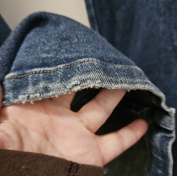 Y2K Vintage Delia's split leg denim, mud rinse sz. 9/10 - Picture 14 of 16